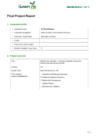 Final Project Report