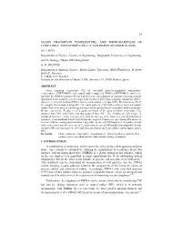 Glass Transition Temperature and Microhardness of Compatible and Incompatible Elastomer/Plastomer Blends M