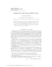 HYPERCYCLIC SUBSPACES in FRÉCHET SPACES 1. Introduction
