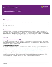 Self-Hosted Brief