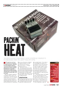The First in Digitech's New Range of Artist Stompboxes