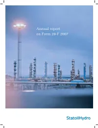 Annual Report on Form 20-F 2007