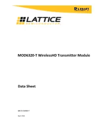 MOD6320-T Wirelesshd Transmitter Module