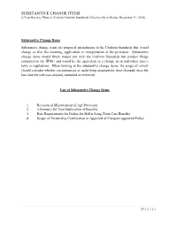 Phase 6 Five-Year Review of Certain Uniform Standards Effective on Or Before December 31, 2010