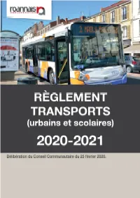 Projet Reglement Transports COMPLET