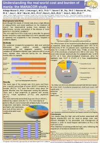 Understanding the Real-World Cost and Burden of Mania: the MANACOR Study Hidalgo-Mazzei D., M.D