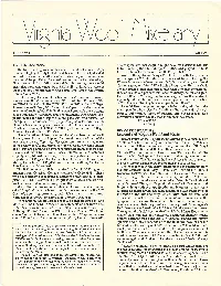 Virginia Woolf Miscellany, Issue 41, Fall 1993
