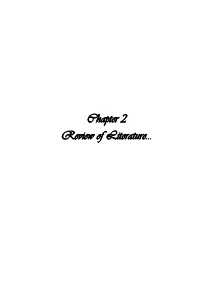 Chapter 2 Review of Literature…