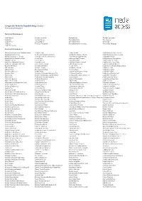 CWRL V2 Newspaper and Magazine List