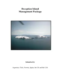 Deception Island Management Package