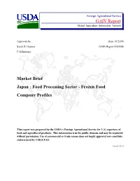 GAIN Report Global Agriculture Information Network