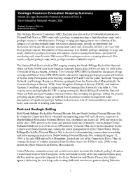 Geologic Resource Evaluation Scoping Summary for Marsh