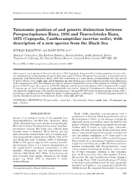 Taxonomic Position of and Generic Distinction Between