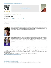Introduction: IVF—Global Histories