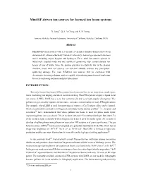 Mini RF-Driven Ion Source for Focused Ion Beam System