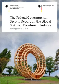 The Federal Government's Second Report on the Global Status Of