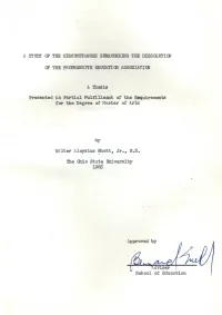 A Thesis Presented in Partial Fulfillment of the Requirements for the Degree of Master of Arts
