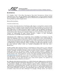 Book Review Says That “At Its Core Is the Recognition That Judaism Is Not a Religion of Self-Righteousness
