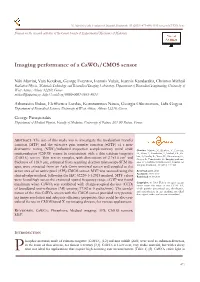 Imaging Performance of a Cawo4/CMOS Sensor