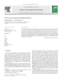 Paper the Long-Run Impact of Bombing Vietnam.Pdf