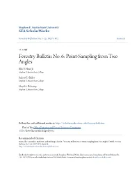 Point -Sampling from Two Angles