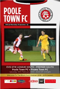 Frome Programme