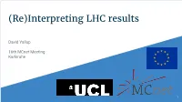 Interpreting LHC Results