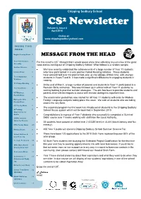 CS2 Newsletter Volume 6, Issue 8 April 2010