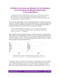 Ordination for Married