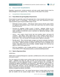 2.0 Regulatory Requirements