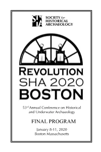 Final Program