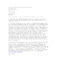 Rccbfma. Znr Uuuuu Zoc R 771805Z Mar 09 Fm to Aig 1704 Aig 1705 Unclas Mc Xx Message Subj