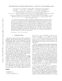 Arxiv:1709.00790V3 [Physics.Atom-Ph] 23 Nov 2017 Initial Loading Stage of the Trap