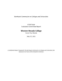 Full-Scale Evaluation Committee Report