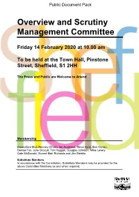 (Public Pack)Agenda Document for Overview and Scrutiny
