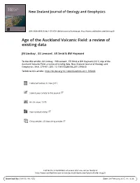 Age of the Auckland Volcanic Field: a Review of Existing Data