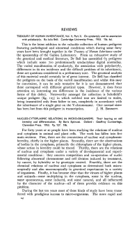 Be Convenient, It Can Be Only Tentative for It Is Not Demonstrated That These Correspond with Different Genetical Types