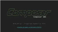 Composer 101