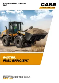 Faster, Fuel Efficient
