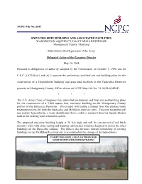 NCPC File No. 6847 HYPOCHLORITE BUILDING and ASSOCIATED
