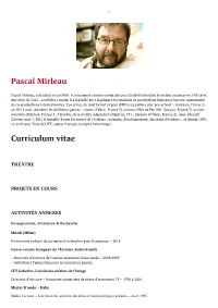 Pascal Mirleau