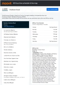 859 Bus Time Schedule & Line Route