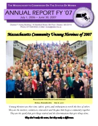 Open PDF File, 656.03 KB, for Annual Report FY2007
