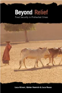 Beyond Relief: Food Security in Protracted Crises