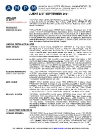 Client List August 2021