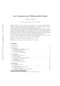 Lie Groupoids and Differentiable Stacks