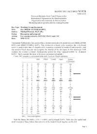 On GREEK LETTER KOPPA Source: Michael Everson, EGT (IE) Status: Discussion and Proposal Action: for Consideration by JTC1/SC2/WG2 and UTC Date: 1998-12-12