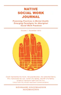 Promising Practices in Mental Health: Emerging Paradigms for Aboriginal Social Work Practices