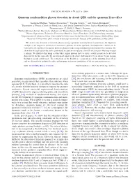 Quantum Nondemolition Photon Detection in Circuit QED and the Quantum Zeno Effect