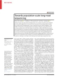 Towards Population-Scale Long-Read Sequencing